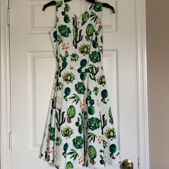 Unique Vintage Dresses & Skirts - Unique Vintage Cactus Dress